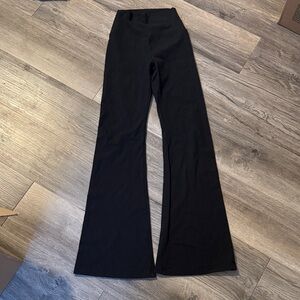 Aerie Black Flare Leggings